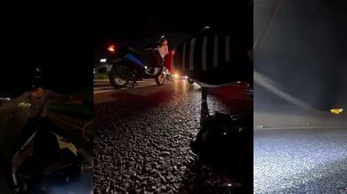 Bezohledný řidič automobilu srazil motorkářku