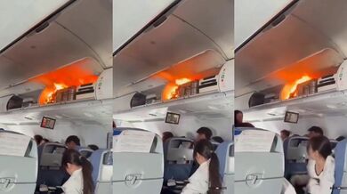 Letadlo Air China muselo nouzově přistát po vznícení baterie v kabině