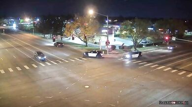 Opilý řidič narazil do policejního auta