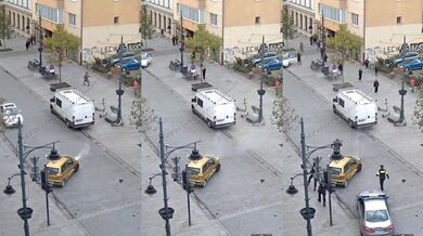 Nebezpečný pokus o ujetí před policií skončil nehodou