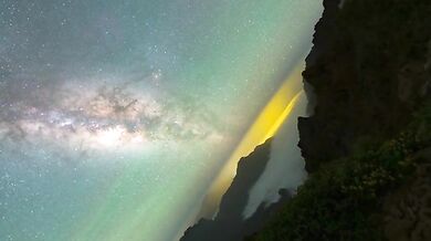 Zachycení rotace Země pomocí zařízení Star Tracker