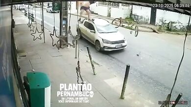 Vážná nehoda cyklisty v Recife