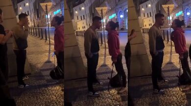 Čeští agresoři na ulici