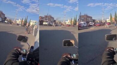 Využití ohně při pouliční rvačce