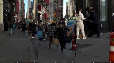 Černoška se pokusila podrazit policistu