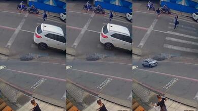 Žena sražena na přechodu v Colatině - řidič z místa ujel