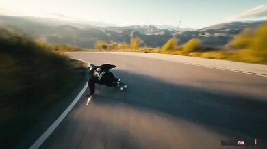 100 km/h na longboardu