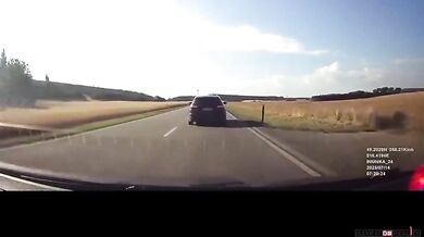 Nebezpečné předjíždění u Brna