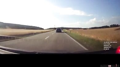 Nebezpečné předjíždění u Brna