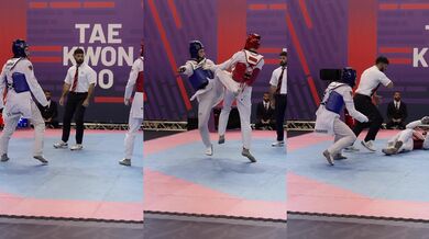 Pěkné KOčko v taekwondu