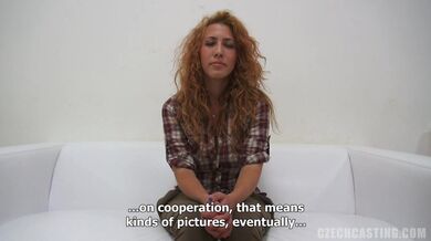 20letá Zuzana z Liberce na castingu