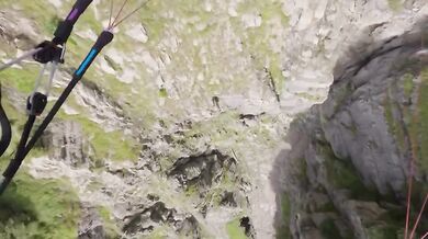 Extrémní paragliding