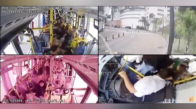 Autobus v Sao Paulu se řítil bez kontroly a smetl více než 15 vozidel