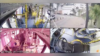 Autobus v Sao Paulu se řítil bez kontroly a smetl více než 15 vozidel