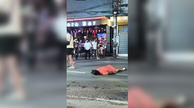Konflikt na ulici v Thajsku rychle ukončený KOčkem