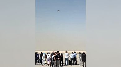 Tragická havárie indického stíhacího letounu Tejas na letecké show v Dubaji