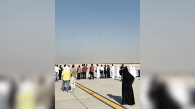 Tragická havárie indického stíhacího letounu Tejas na letecké show v Dubaji