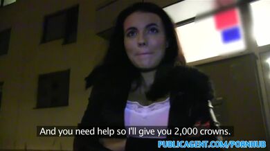 Češka šuká v noci s Public Agentem