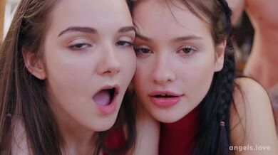 Matty Mila Perez a Simona Purr ve trojce