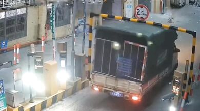 Pokus o projetí skrz výškovou bariéru