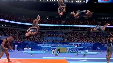 Historický úspěch v čínském Čcheng-tu: Gymnastika viděla první „full-full-full“ na světové scéně