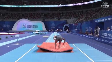 Historický úspěch v čínském Čcheng-tu: Gymnastika viděla první „full-full-full“ na světové scéně