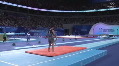 Historický úspěch v čínském Čcheng-tu: Gymnastika viděla první „full-full-full“ na světové scéně