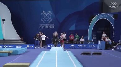 Historický úspěch v čínském Čcheng-tu: Gymnastika viděla první „full-full-full“ na světové scéně