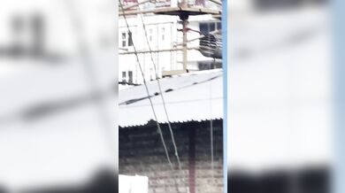 Dramatický pád při bungee jumpingu v Rishikeshi