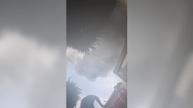 Únik plynu na ulici