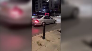 Pokus o pouliční driftování