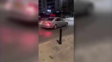 Pokus o pouliční driftování