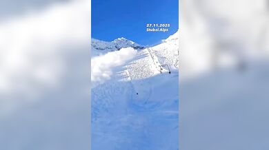 Lavina ve Stubaiských Alpách málem stála život osm lyžařů