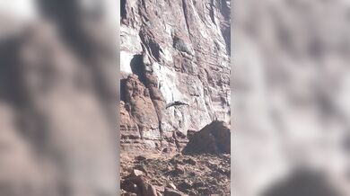 Otevření padáku na poslední chvíli