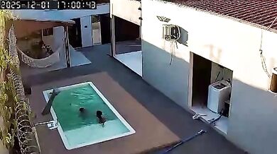 Otec v poslední chvíli zachránil dva syny před utonutím v bazénu v Arapirace