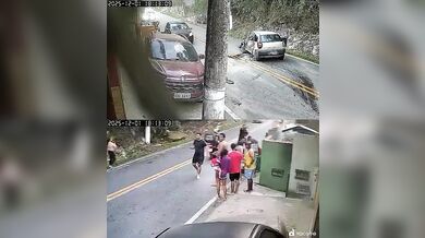 Žena sražena autem v Petrópolis