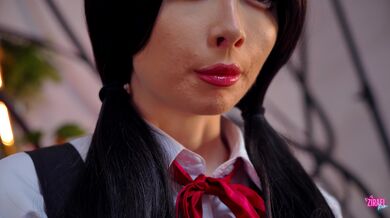 Tattooed skinny teen Zirael Rem