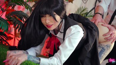 Tattooed skinny teen Zirael Rem