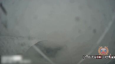 Nebezpečný manévr na Sibiři skončil vážnou nehodou