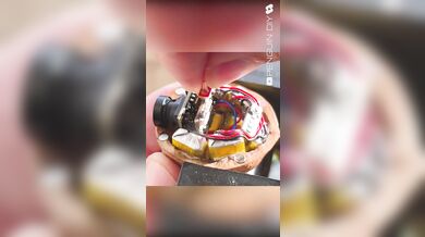 Tajná kamera ukrytá v ořechu: Neuvěřitelný DIY projekt miniaturizované špionážní techniky