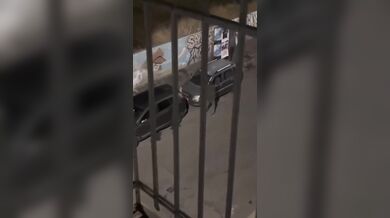 Agresor poškodil několik náhodných vozidel na ulici