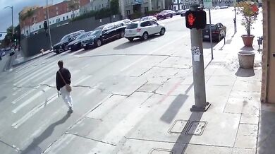 Stylová srážka chodce