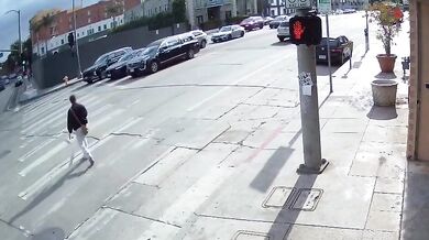 Stylová srážka chodce