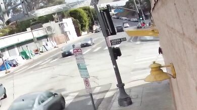 Stylová srážka chodce