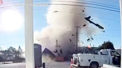 Výbuch plynu v oblasti Sanfranciského zálivu