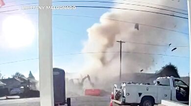 Výbuch plynu v oblasti Sanfranciského zálivu