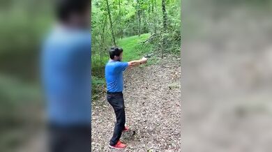 Málem si ustřelil hlavu...