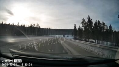 Brutální dopravní nehoda na zledovatělé silnici