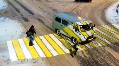 Osmiletého chlapce na přechodu v ruském Syktyvkaru srazilo auto