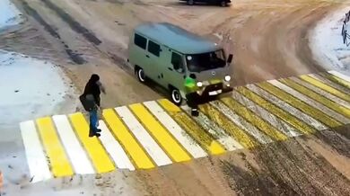 Osmiletého chlapce na přechodu v ruském Syktyvkaru srazilo auto